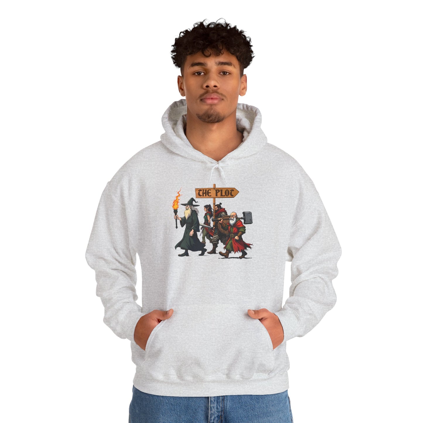 Missing the Plot - Heavy Blend™ Hooded Sweatshirt for Men and Women