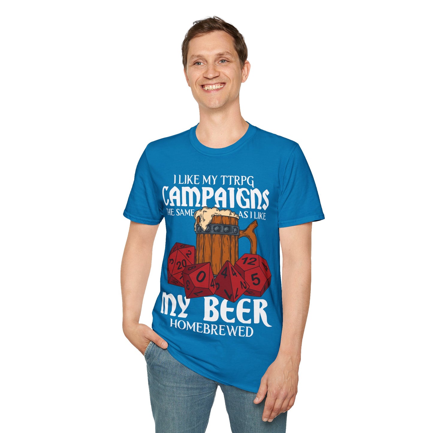 Homebrewed - Softstyle T-Shirt for Men and Women