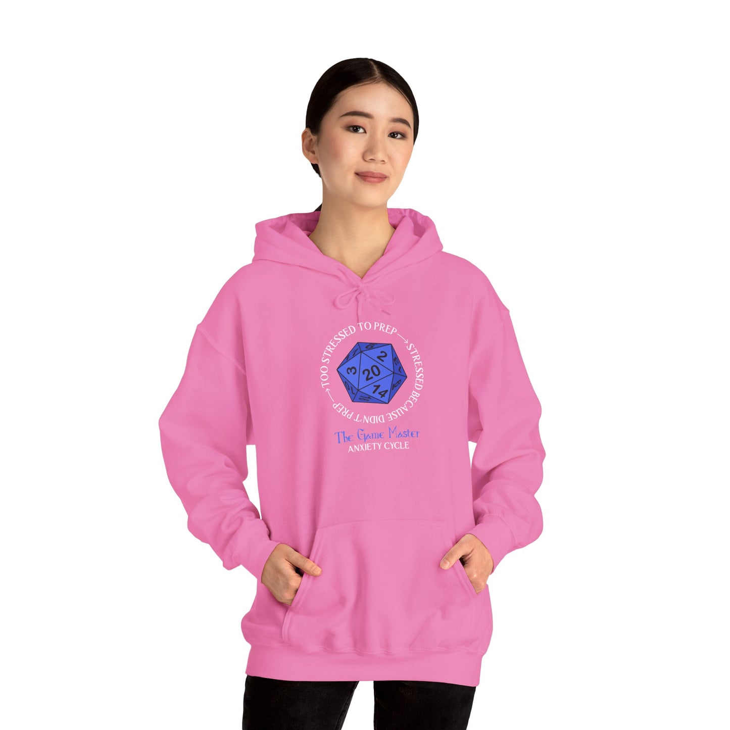 The GM Anxiety Cycle - Heavy Blend™ Hooded Sweatshirt for Men and Women