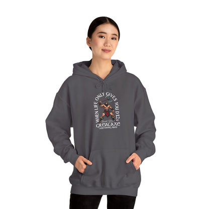 D12 Swing Away - Heavy Blend™ Hooded Sweatshirt for Men and Women