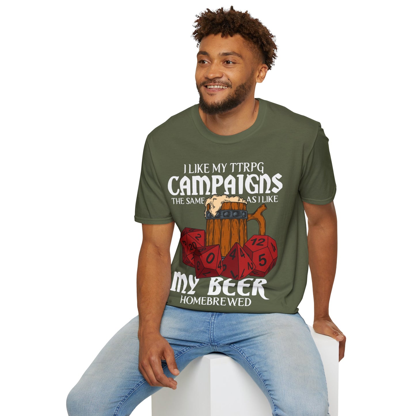 Homebrewed - Softstyle T-Shirt for Men and Women