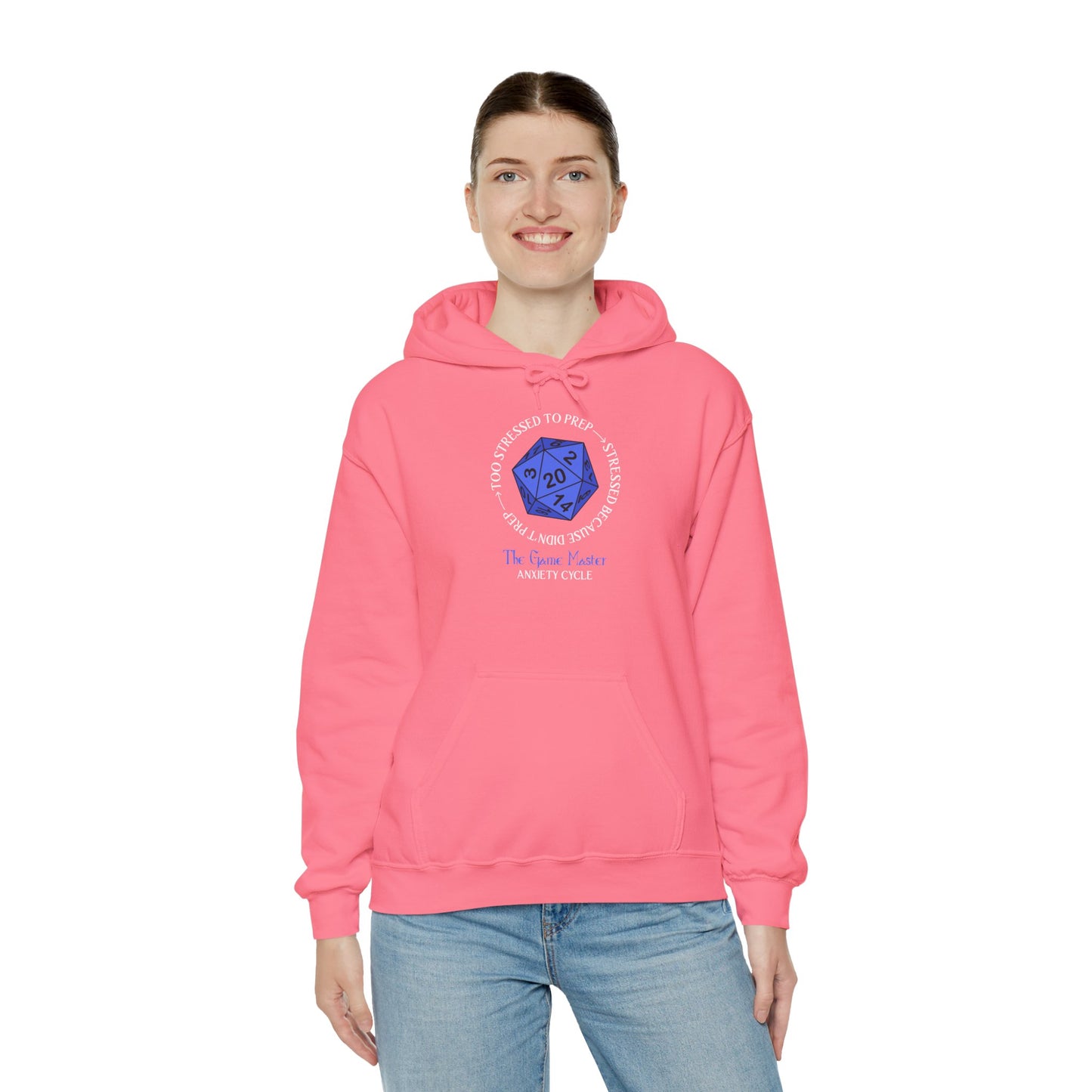 The GM Anxiety Cycle - Heavy Blend™ Hooded Sweatshirt for Men and Women