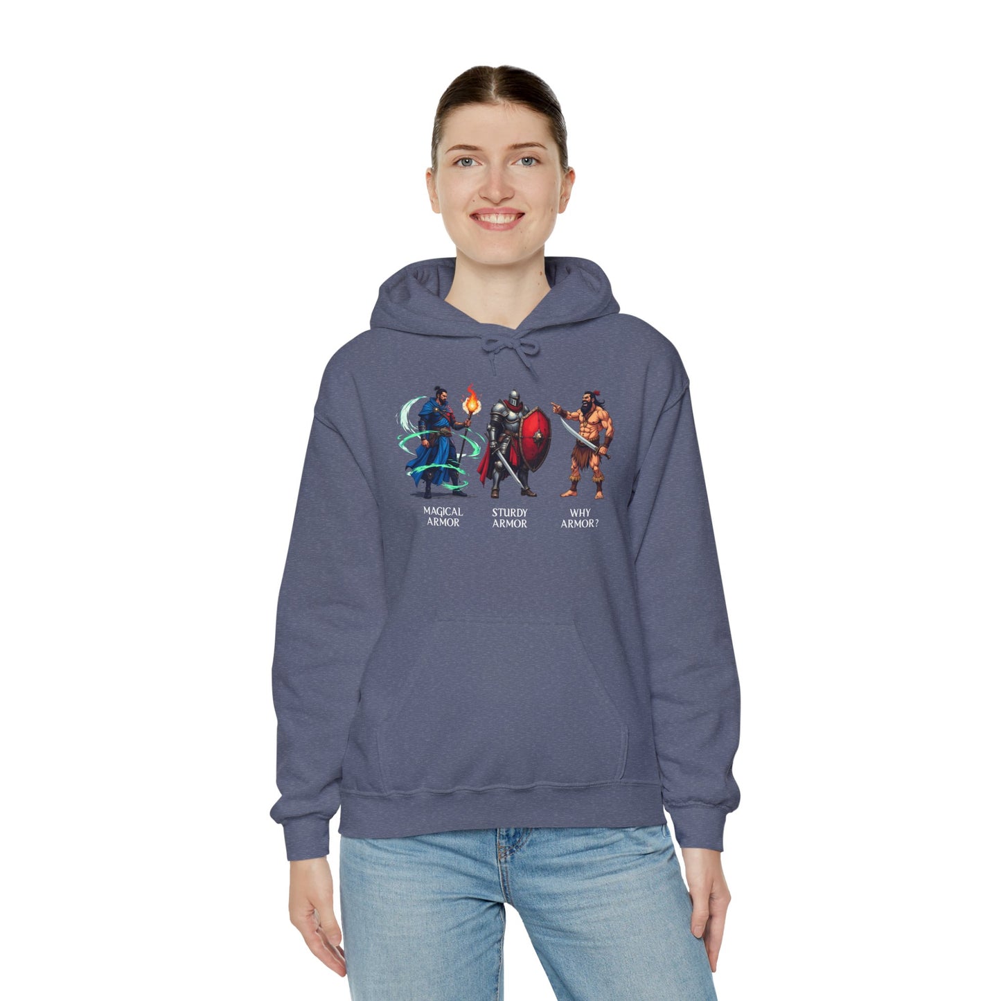 Class Armor Comparison - Heavy Blend™ Hooded Sweatshirt for Men and Women