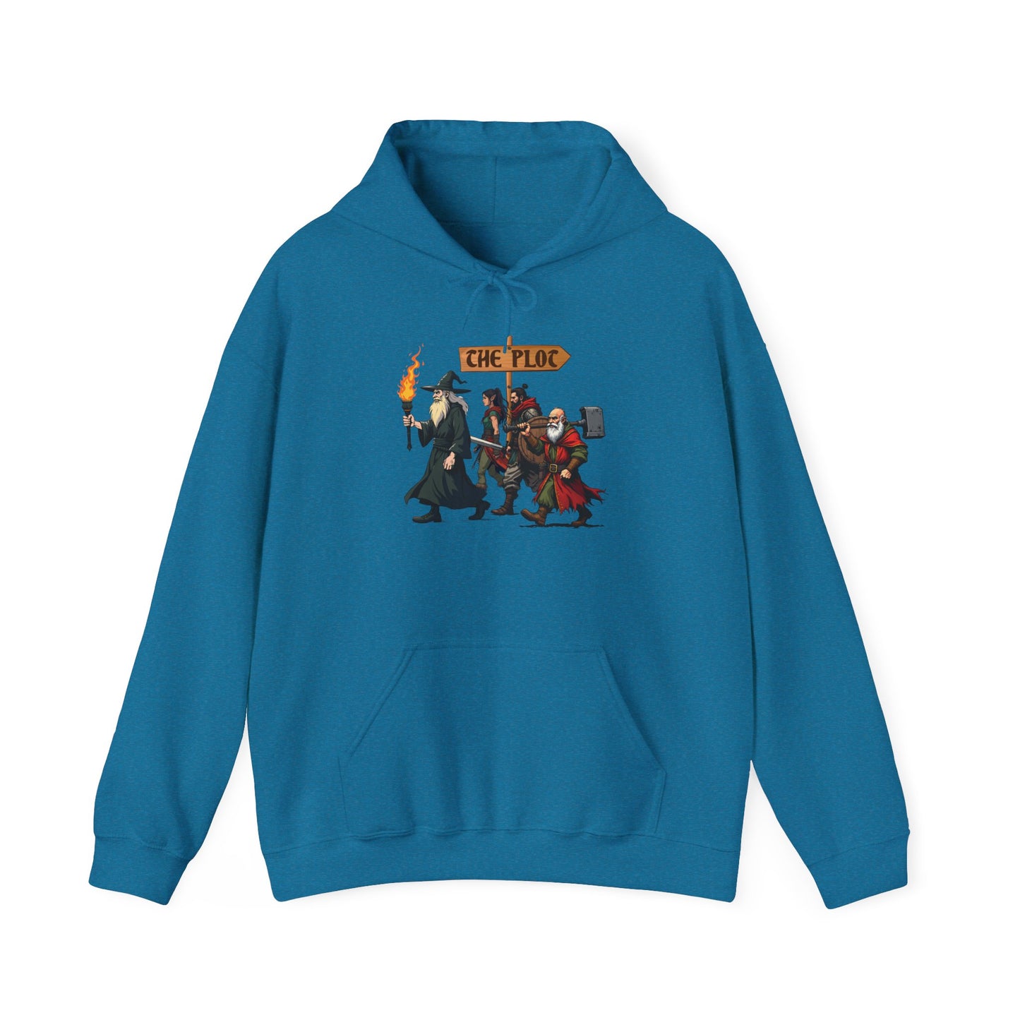 Missing the Plot - Heavy Blend™ Hooded Sweatshirt for Men and Women