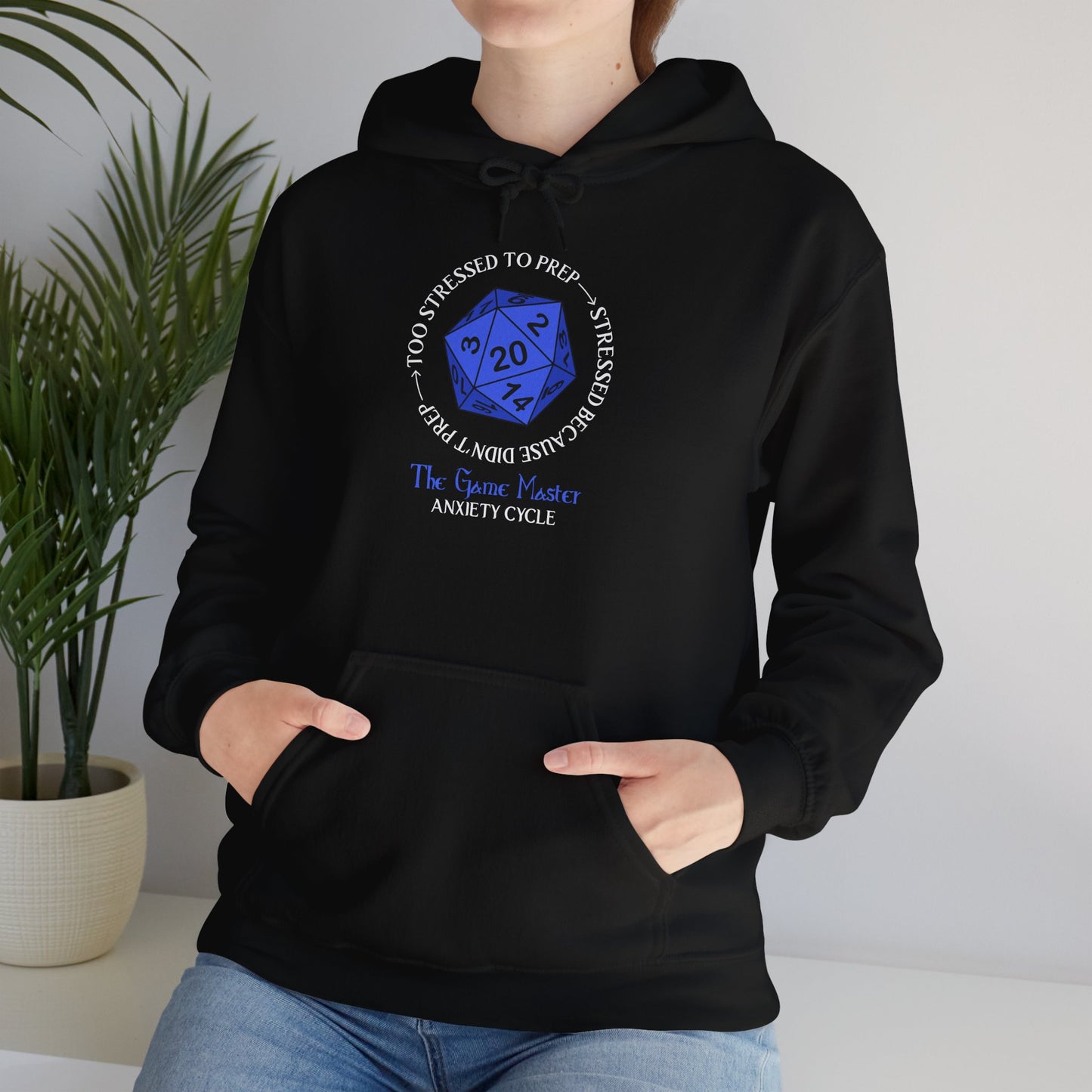 The GM Anxiety Cycle - Heavy Blend™ Hooded Sweatshirt for Men and Women