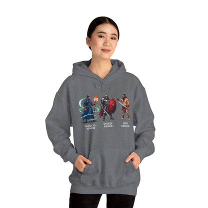 Class Armor Comparison - Heavy Blend™ Hooded Sweatshirt for Men and Women