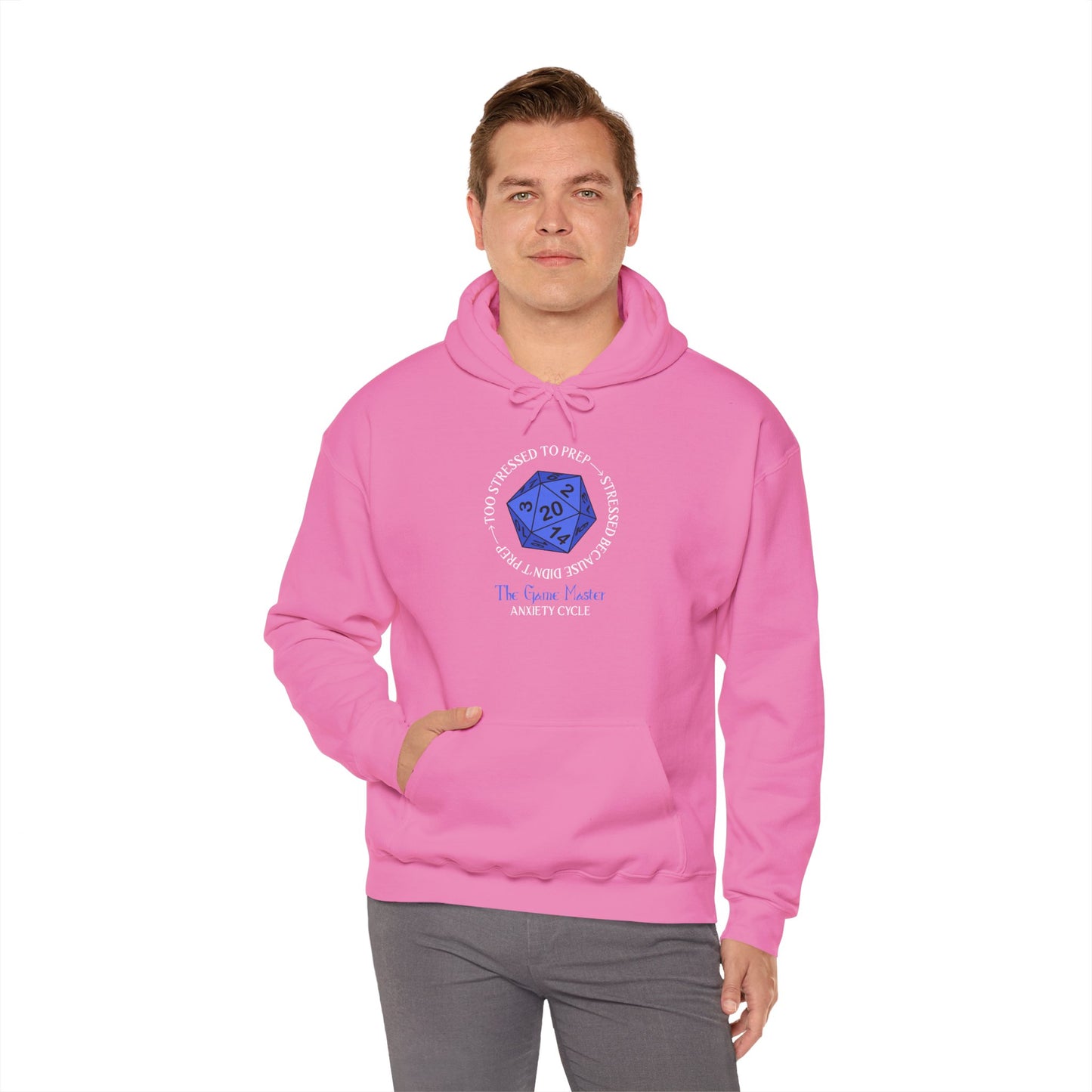 The GM Anxiety Cycle - Heavy Blend™ Hooded Sweatshirt for Men and Women