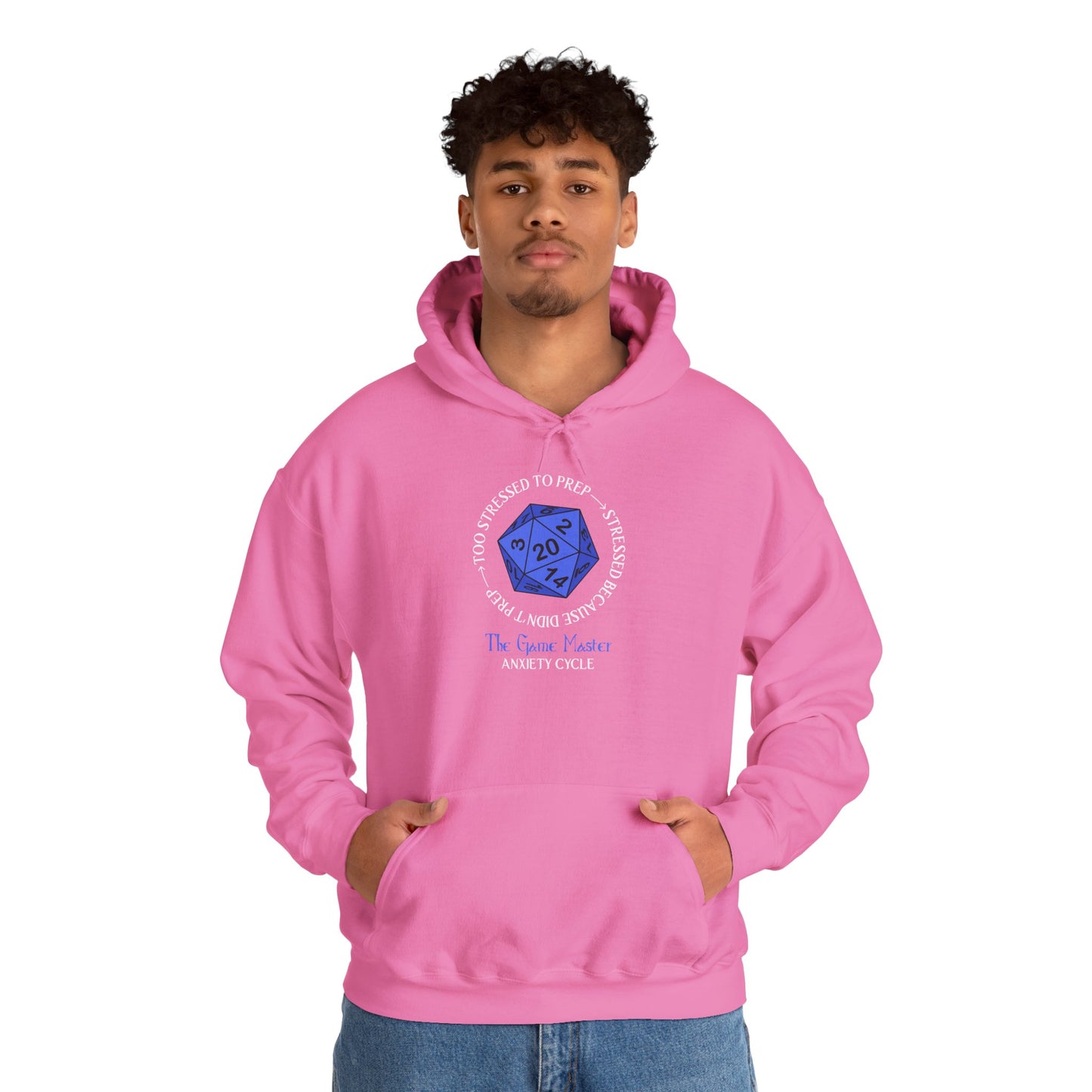 The GM Anxiety Cycle - Heavy Blend™ Hooded Sweatshirt for Men and Women