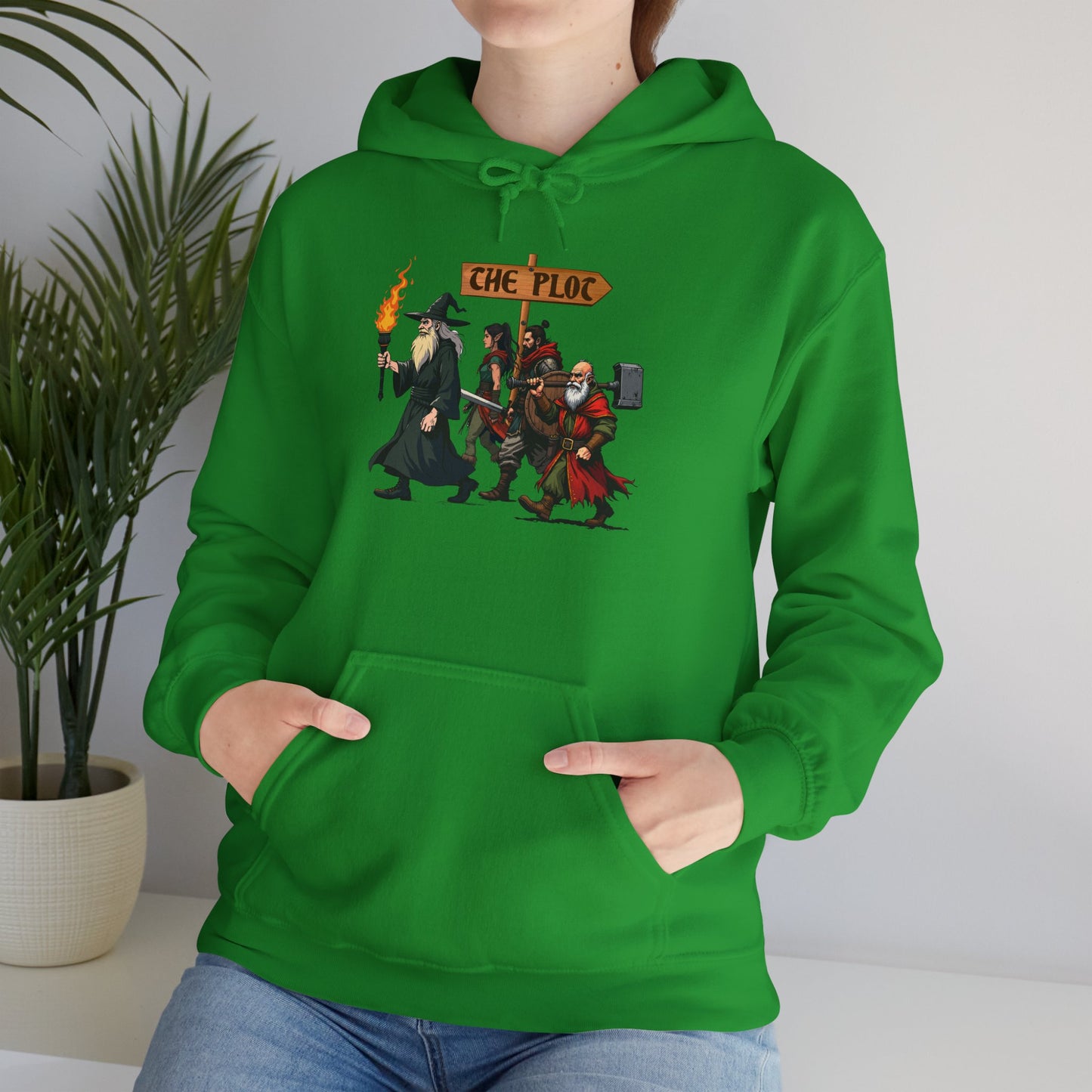 Missing the Plot - Heavy Blend™ Hooded Sweatshirt for Men and Women