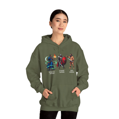 Class Armor Comparison - Heavy Blend™ Hooded Sweatshirt for Men and Women