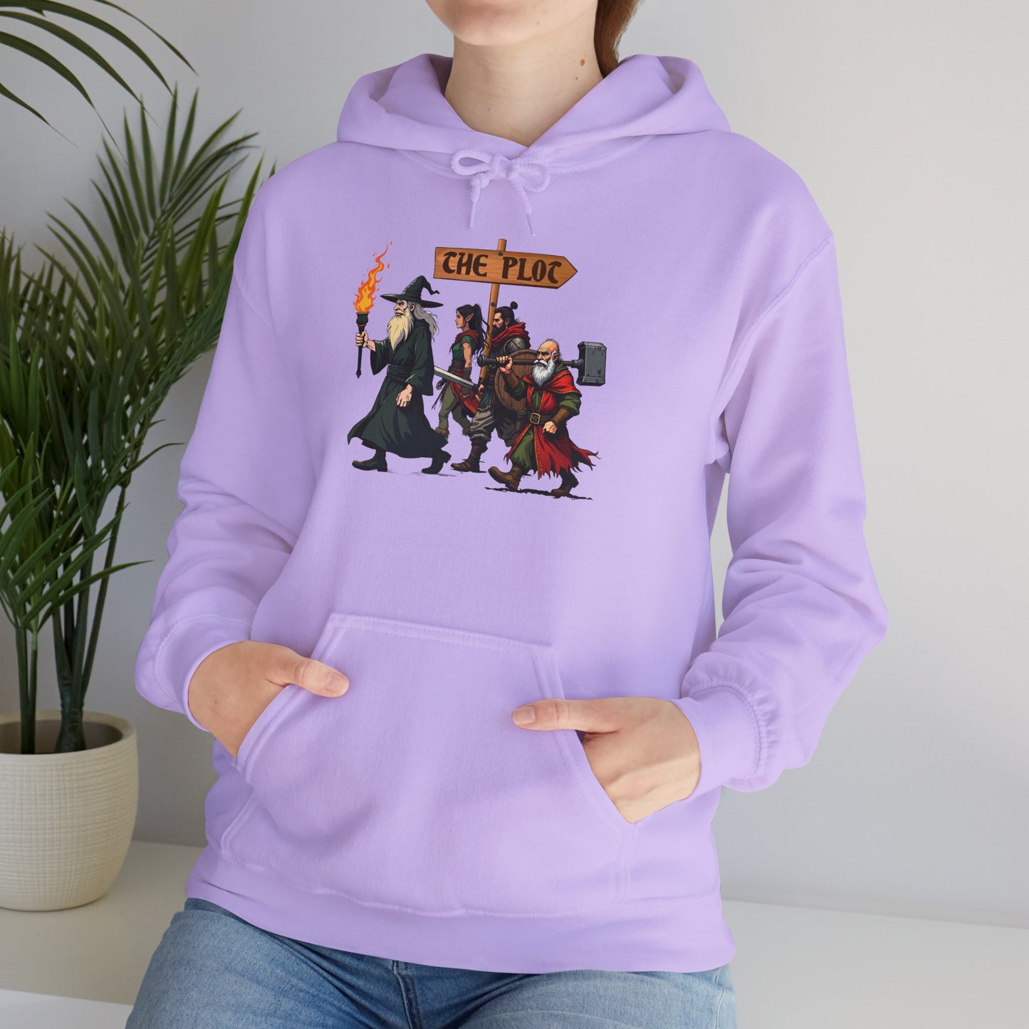 Missing the Plot - Heavy Blend™ Hooded Sweatshirt for Men and Women