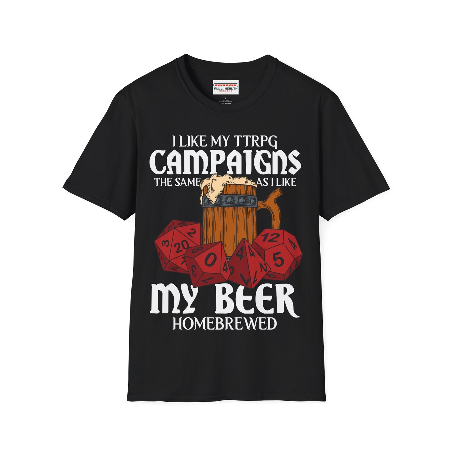 Homebrewed - Softstyle T-Shirt for Men and Women