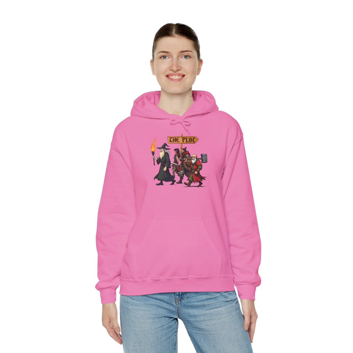 Missing the Plot - Heavy Blend™ Hooded Sweatshirt for Men and Women