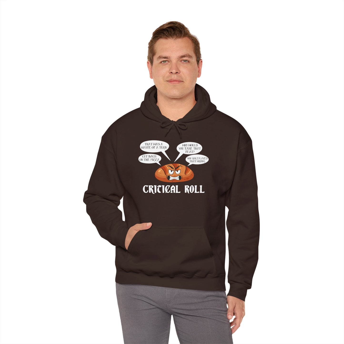 Critical Roll - Heavy Blend™ Hooded Sweatshirt for Men and Women