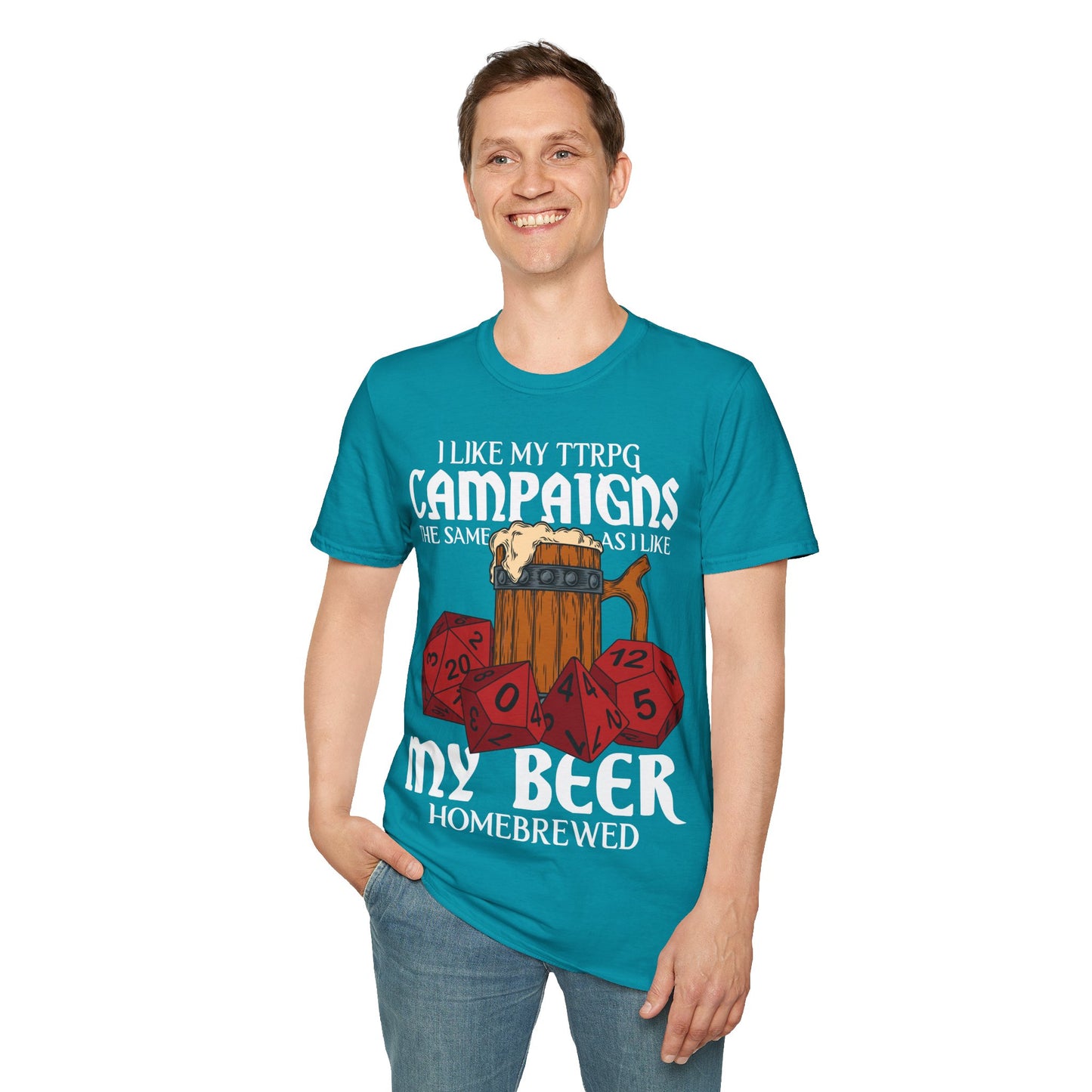 Homebrewed - Softstyle T-Shirt for Men and Women