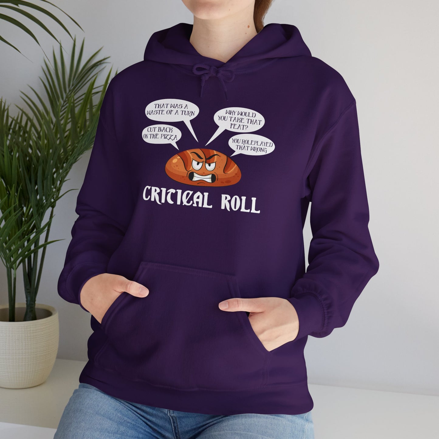 Critical Roll - Heavy Blend™ Hooded Sweatshirt for Men and Women