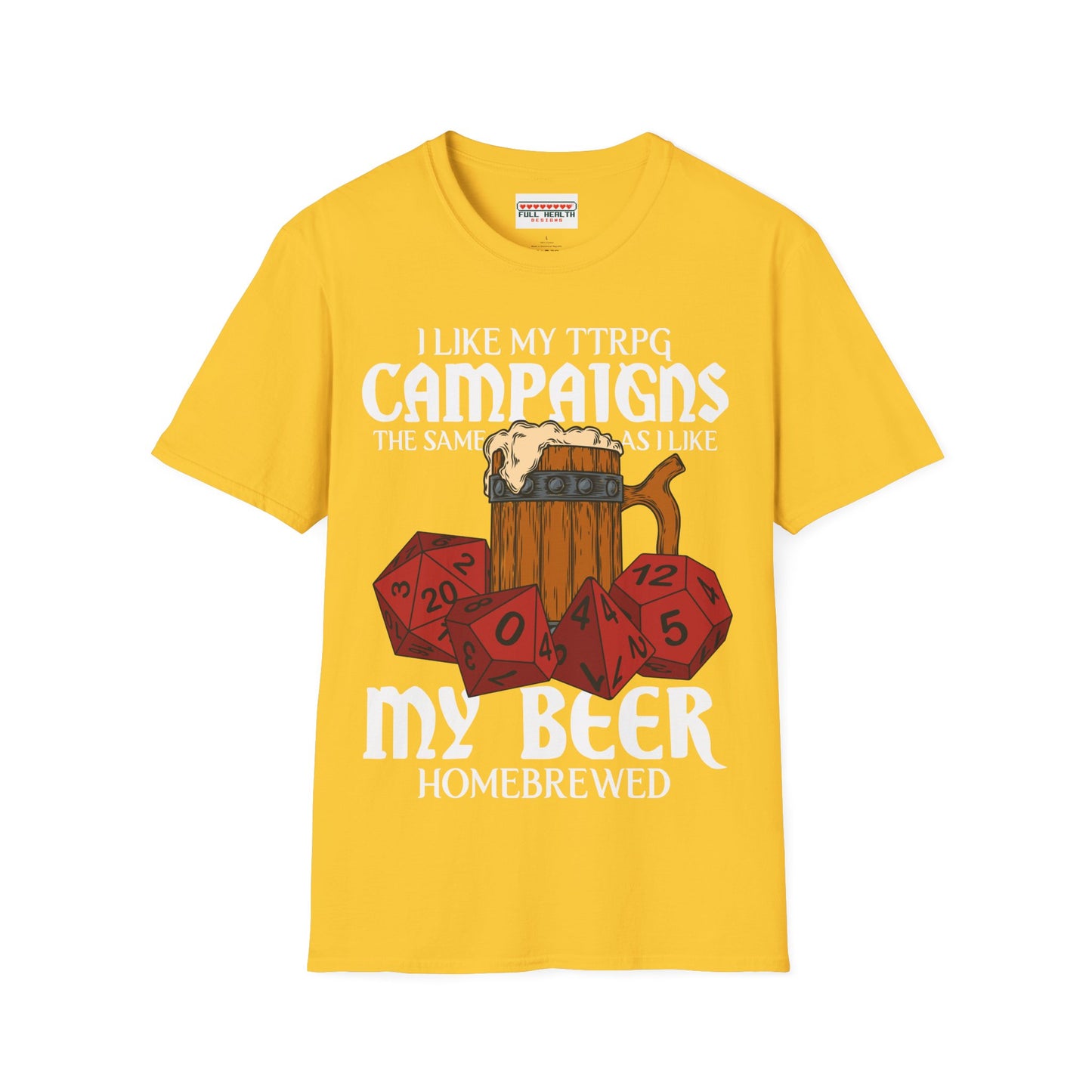 Homebrewed - Softstyle T-Shirt for Men and Women