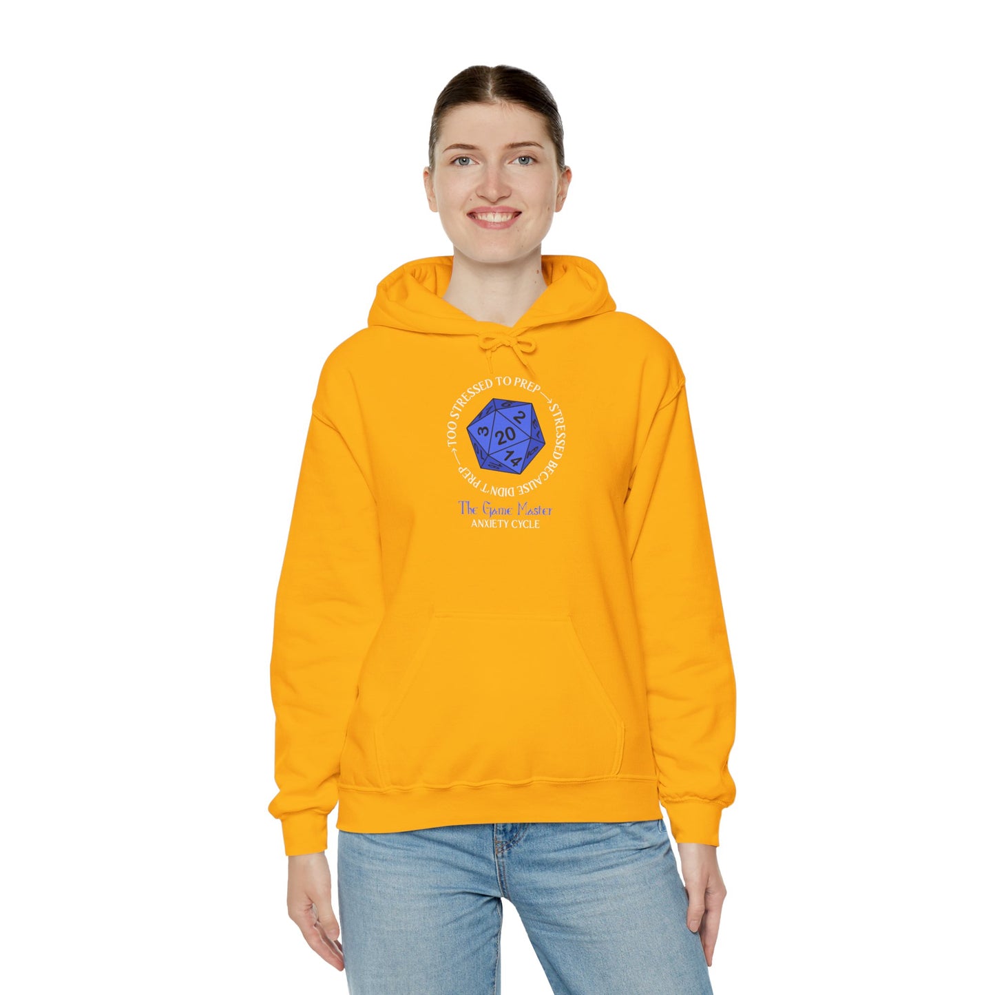 The GM Anxiety Cycle - Heavy Blend™ Hooded Sweatshirt for Men and Women