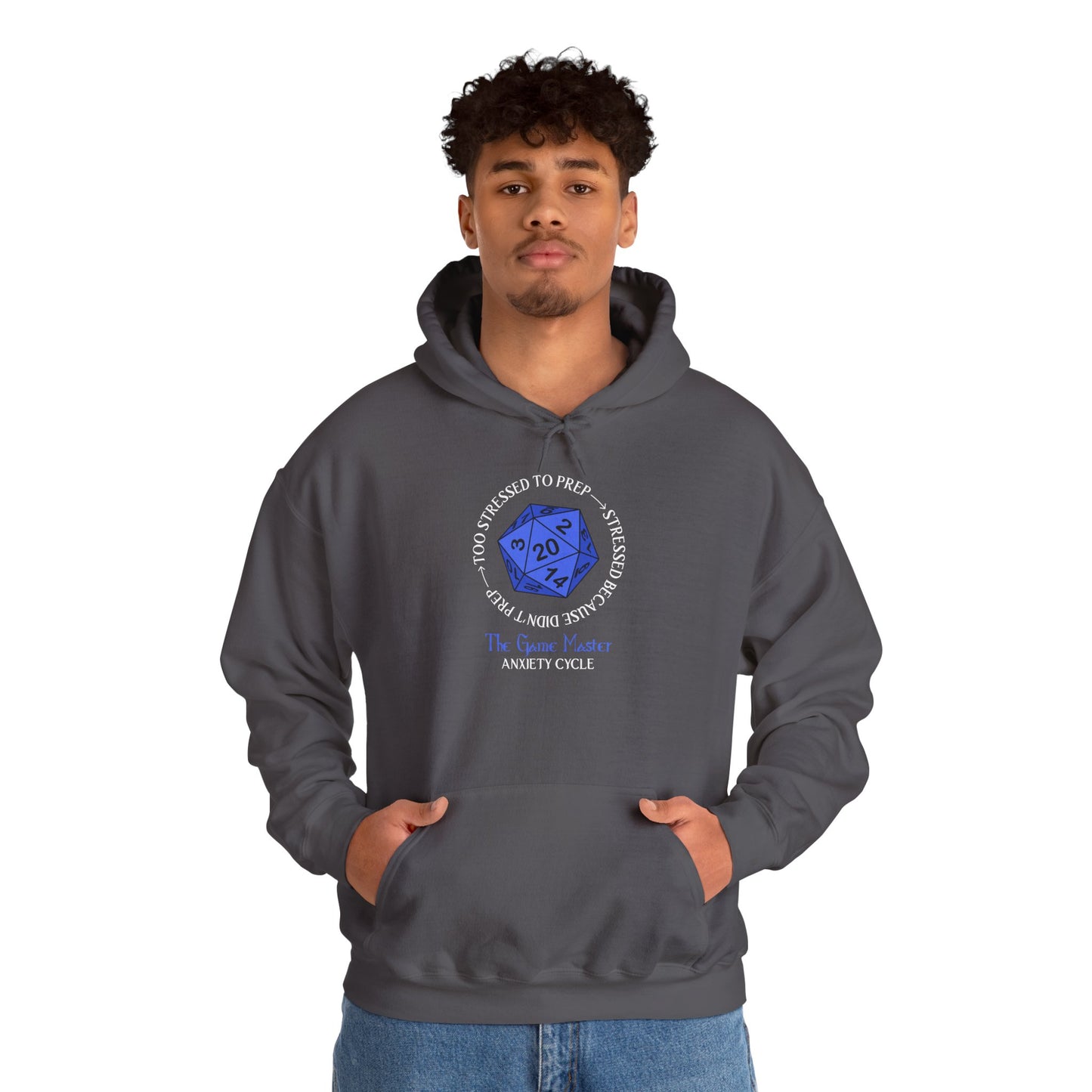 The GM Anxiety Cycle - Heavy Blend™ Hooded Sweatshirt for Men and Women