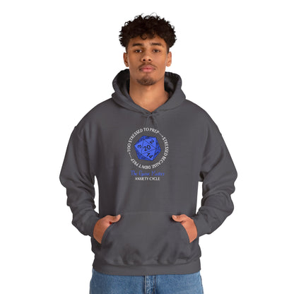The GM Anxiety Cycle - Heavy Blend™ Hooded Sweatshirt for Men and Women