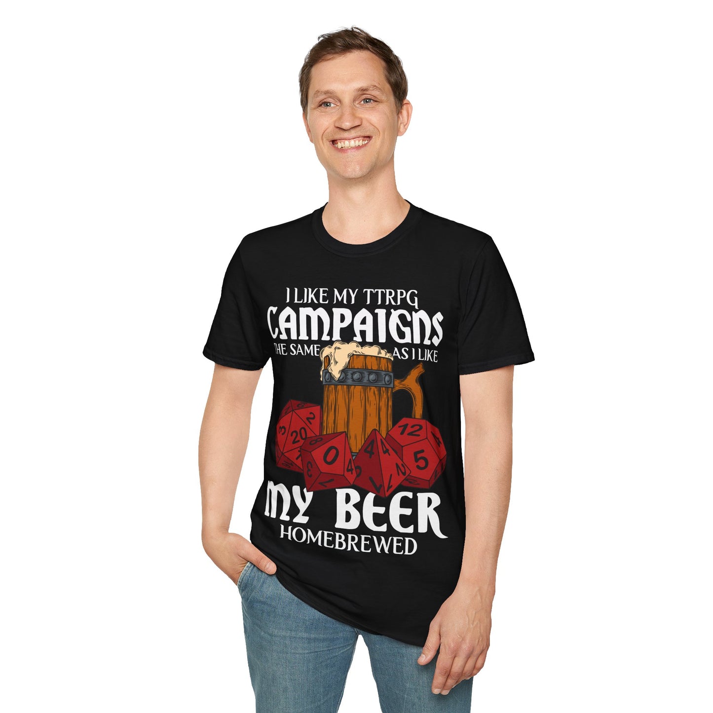 Homebrewed - Softstyle T-Shirt for Men and Women