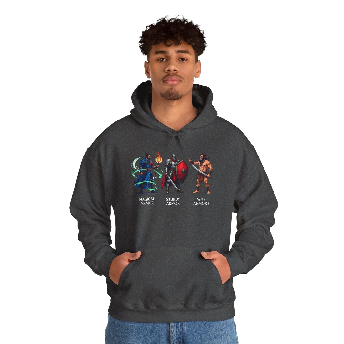 Class Armor Comparison - Heavy Blend™ Hooded Sweatshirt for Men and Women