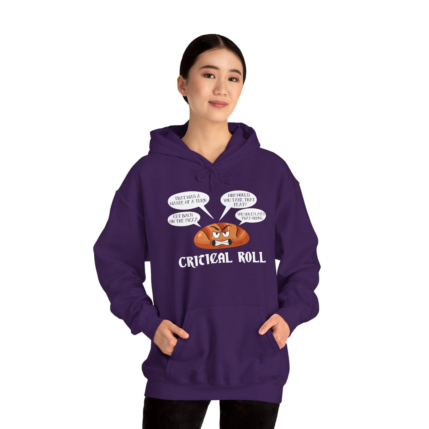 Critical Roll - Heavy Blend™ Hooded Sweatshirt for Men and Women